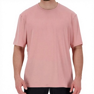 ผู้ผลิตเสื้อผ้า OEM ขายส่ง เสื้อยืดโอเวอร์ไซส์ทรงหลวมสำหรับทุกเพศ แบบเรียบ ไม่มีลาย พิมพ์โลโก้ตามสั่ง ผ้าฝ้าย 100% แห้งเร็ว - Product Image 1