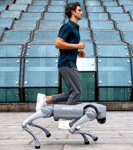 Robot chien quadrupède Unitree Go2 Ent GAS MPTZ 100 % original et authentique pour la patrouille, l'inspection, la surveillance des gaz et la recherche - Product Image 3