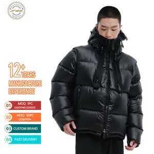 2023 Customized Comfortable Fashionable New Arrivals Casual Solid Color Men's puffer Jacket For Winter Clothes