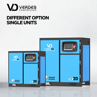 Compresseur d'air à vis VERDES 4-en-1 haute performance 11 kW 15 kW 22 kW 16 bars 20 bars pour découpe laser