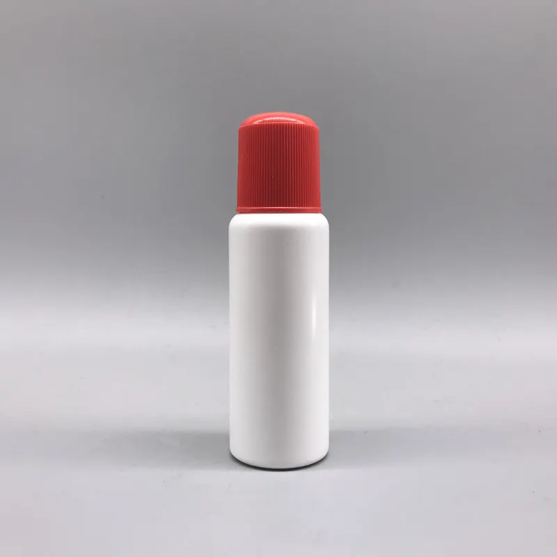 סופר פלסטיק PE 2 oz 60 ml ריק דבק בקבוק עם ספוג מוליך
