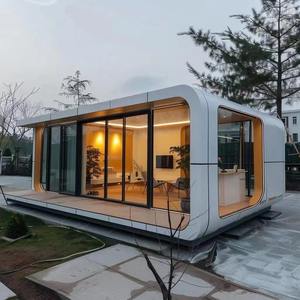 Maison préfabriquée modulaire intelligente <span class=keywords><strong>de</strong></span> conception chinoise, alimentée à l'énergie solaire, écologique, personnalisable, étanche, en acier galvanisé, garantie 5 ans - Product Image 4