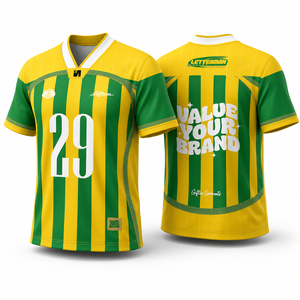 Uniforme de Fútbol Personalizado al por Mayor, Uniforme de Fútbol Sublimado de Alto Rendimiento, Logotipo Personalizado, Número, Nombre del Equipo, Transpirable, de Secado Rápido - Product Image 6