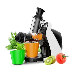 Cold Press Juicer Extractor Machine Fruit and Vegetables Juicer Slow Compact Size Low Noise Big Mouth Juicer Machine