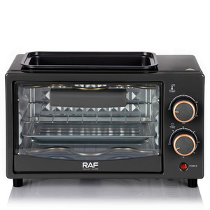 Four électrique multifonctionnel pour la cuisine domestique, avec minuterie et porte vitrée pour surveiller la cuisson des gâteaux - Product Image 3