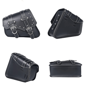 Sacoches de <span class=keywords><strong>selle</strong></span> de moto en PVC, sacoches latérales pour <span class=keywords><strong>Harley</strong></span> <span class=keywords><strong>Davidson</strong></span> Touring <span class=keywords><strong>Sportster</strong></span> - Product Image 2