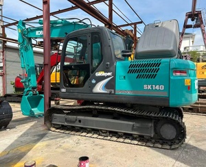 Excavadora <span class=keywords><strong>Kobelco</strong></span> Sk140 Usada en Buen Estado, Más Vendida, <span class=keywords><strong>Kobelco</strong></span> Sk140 130 <span class=keywords><strong>135</strong></span> 200, Excavadora Hidráulica de Orugas de 14 Toneladas - Product Image 2