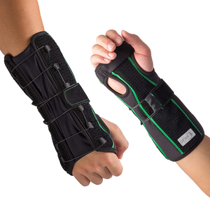 HKJD Kustom Disesuaikan Neoprene Polyester Pergelangan Tangan Tidur Dukungan <span class=keywords><strong>Brace</strong></span> <span class=keywords><strong>Carpal</strong></span> <span class=keywords><strong>Tunnel</strong></span> Pergelangan Tangan Thumb <span class=keywords><strong>Brace</strong></span> dengan Belat - Product Image 1