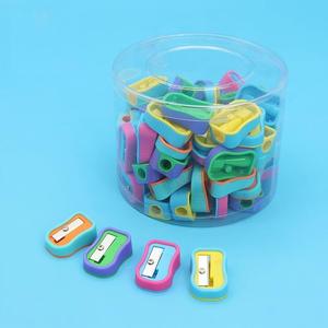 Fournisseur en gros de papeterie, nouveaux <span class=keywords><strong>taille</strong></span>-crayons BASY uniques, bon marché, à trou unique, amusants, mécaniques, en plastique et en métal, carrés, fabriqués en usine - Product Image 2