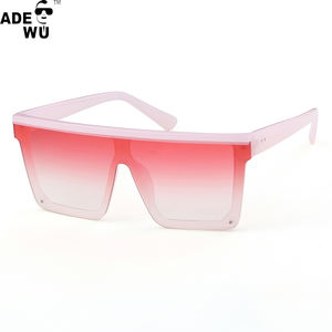 Myocade — lunettes de soleil classiques pour hommes et femmes, grand cadre, verres carrés, protection anti-uv, STY2039M - Product Image 3