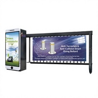Barrière automatique à flèche |   Caméra LPR et télécommande |   1s Lift IP55 |   pour les stations de stationnement et de péage |   Bras OEM