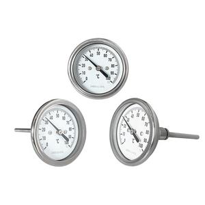Aanpasbare Anti-Vibratie 0-100 Graden 63Mm Water Industriële Back Bimetal Thermometer - Product Image 3