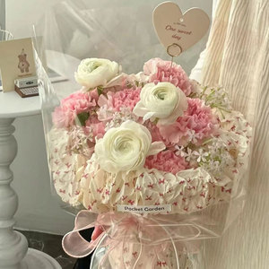 50*70cm Sydney in Bow Single Side lớp phủ không thấm nước <span class=keywords><strong>Crepe</strong></span> giấy đẹp thiết kế hoa cho bó hoa gói quà tặng - Product Image 4