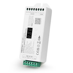 Miboxer DC12 ~ 24V DMX512 1-5 Kanäle Konstante Spannung DMX512 & RDM Decoder - Product Image 5