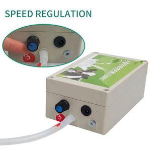 Bomba de Vacío Eléctrica Portátil para Ordeño de Ovejas y Vacas, de Alta Seguridad, 3L de Capacidad, Nueva, en Color Azul Grisáceo - Product Image 3