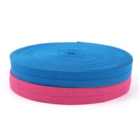Bande élastique pliable en polyester et élasthanne extensible de 2,2 cm pour textiles de maison, sous-vêtements et vêtements