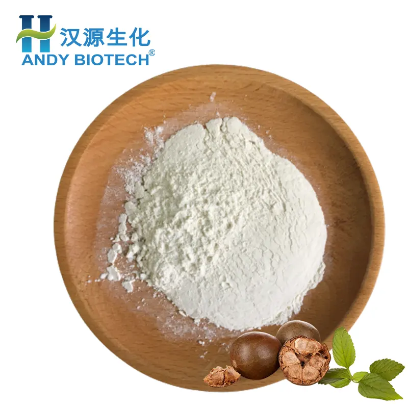 Andy Biotech Supply estratto di Luo Han Guo 30% Mogroside V polvere estratto di frutta monaco