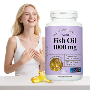 Cápsulas de aceite de pescado Omega-3 de triple potencia OEM/ODM para hombres y mujeres, apoyo para el corazón, el cerebro y las articulaciones, muestra gratuita. - Product Image 1