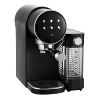 Machine à café domestique pour supermarchés, 15 bars, commande tactile, mousseur à lait automatique, expresso, latte, cappuccino