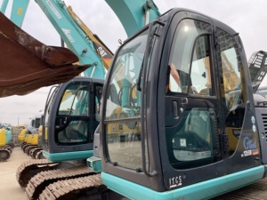 KOBELCO SK115SR SK70SR Excavadoras usadas Buen estado Maquinaria hidráulica sobre orugas Motor japonés Honda Eaton Bomba de engranajes - Product Image 2
