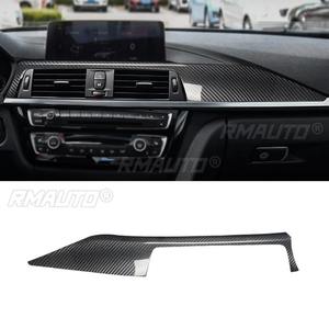Para BMW Serie 3 y Serie 4, Modificación Interior del Automóvil, Panel de Instrumentos de Control Central, Tira Decorativa de Fibra de Carbono - Product Image 2