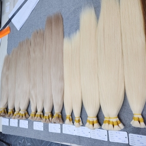 Natural Hair Vendors Wholesale Cuticle Aligned Hair Weave Bundles Unprocessed 100 Human Raw Bulk Hair - Product Image 2