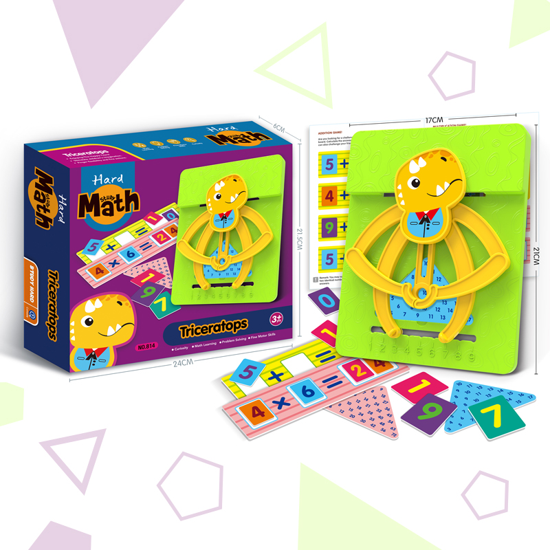 amazon hot sell Counting Math Games STEM Toys Math Educational toy Number Learning Material for kids