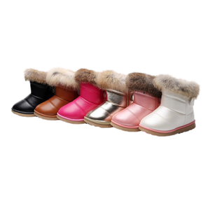 <span class=keywords><strong>Botas</strong></span> de nieve de invierno versión coreana piel de conejo inocente de fondo suave para niñas y bebés <span class=keywords><strong>pelo</strong></span> de pequeña generación al por mayor - Product Image 6
