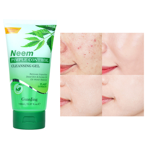 Fabricación Neem Face Cleans Wash Facial Oil-Water Balance Calmante Piel Suavizante Reparación Limpieza Face Wash Gel <span class=keywords><strong>para</strong></span> mujeres - Product Image 6