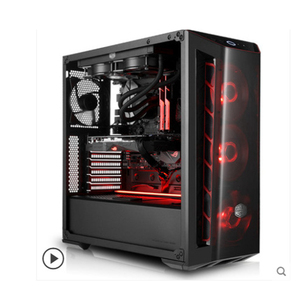Hot Sales Tempered Glass Side Through Water-cooled Mid-tower Main Box Gaming Desktop Computer Case