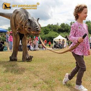 Mi Dinosaurio Animatrónico, Tiranosaurio <span class=keywords><strong>Rex</strong></span>, Disfraz de Dinosaurio de Goma de Dibujos Animados - Product Image 2