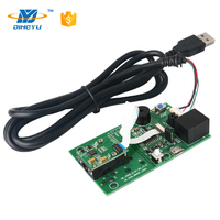 Módulo Lector de Códigos de Barras CMOS DY SCAN para Puntos de Venta y Máquinas Expendedoras - Code39/EAN13, Interfaces USB/TTL/PS/2, 300 Lecturas/Segundo, Negro