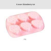 Nouveau bricolage multi-style fruits glace cadre moule fraise pastèque ananas Silicone glace moule pour gâteau outils