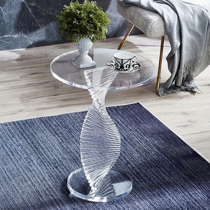 <span class=keywords><strong>Table</strong></span> d'appoint <span class=keywords><strong>en</strong></span> acrylique transparente, <span class=keywords><strong>table</strong></span> <span class=keywords><strong>basse</strong></span>, <span class=keywords><strong>table</strong></span> d'appoint pour canapé, décoration <span class=keywords><strong>de</strong></span> <span class=keywords><strong>salon</strong></span> - Product Image 1