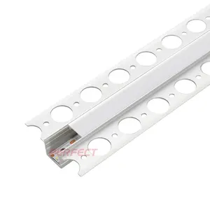 Led linear light Gypsum plaster Ceiling LED Aluminum profile for 12mm wide led strip