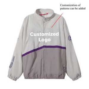 Fashion Printed Embroidery Zipper Long Sleeve <b>Racing</b> <b>Jacket</b> Unisex Vintage Sport Style Bomber Coat Breathable Windproof - Product Image 3