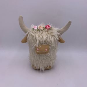 Juguetes de Peluche para Niños 2023: ¡Oferta Caliente! <span class=keywords><strong>Venta</strong></span> al por Mayor de Peluches Personalizados de <span class=keywords><strong>Vaca</strong></span> Highland, Juguetes de Peluche de Animales Highland para Niños - Product Image 4