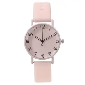 Foreign trade fashion hot selling digital women's watches, silicon tape quartz watches, watch manufacturers in stock