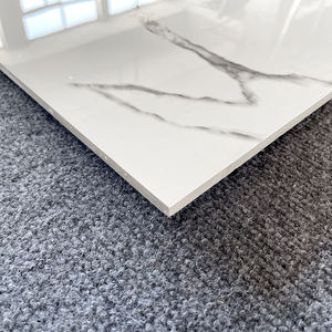 <span class=keywords><strong>Carrelage</strong></span> en céramique de marbre blanc Carrara résistant à l'usure de Foshan, Chine, 60x60cm 600x600mm pour sol de salon et salle de bain - Product Image 2