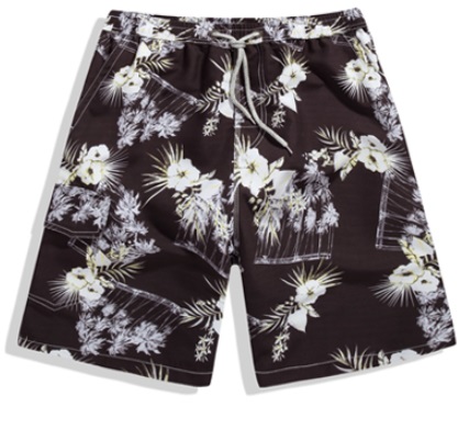 2022 Летняя мужская одежда, быстросохнущие повседневные пляжные шорты с цветочным принтом на заказ