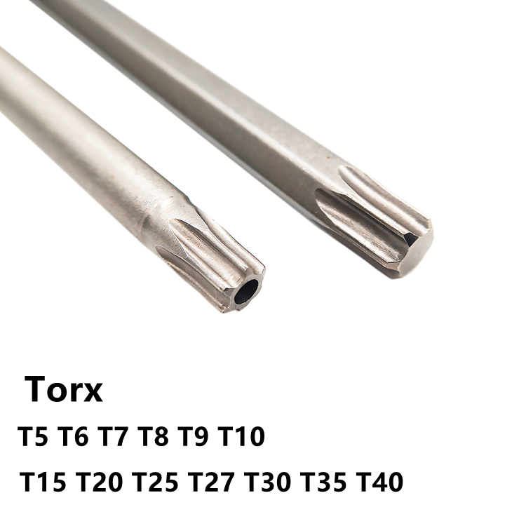 Uxcell Torx Bits Set 6-teilig – T2 Bis T7, 28 Mm Länge, 5/32" Sechskant-Schaft