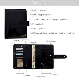 Agenda Planificadora Hongbo, la Más Vendida, con Anillas, 6 Colores Brillantes, Cubierta Súper Lisa de Cuero Sintético, Encuadernada con Patente, Económica, Ideal como Regalo Escolar/de Oficina - Product Image 5