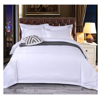 Draps de lit en Textile hôtel de luxe, draps de lit blancs 100% coton 180X220 Cm draps de lit de haute qualité 2022 protection