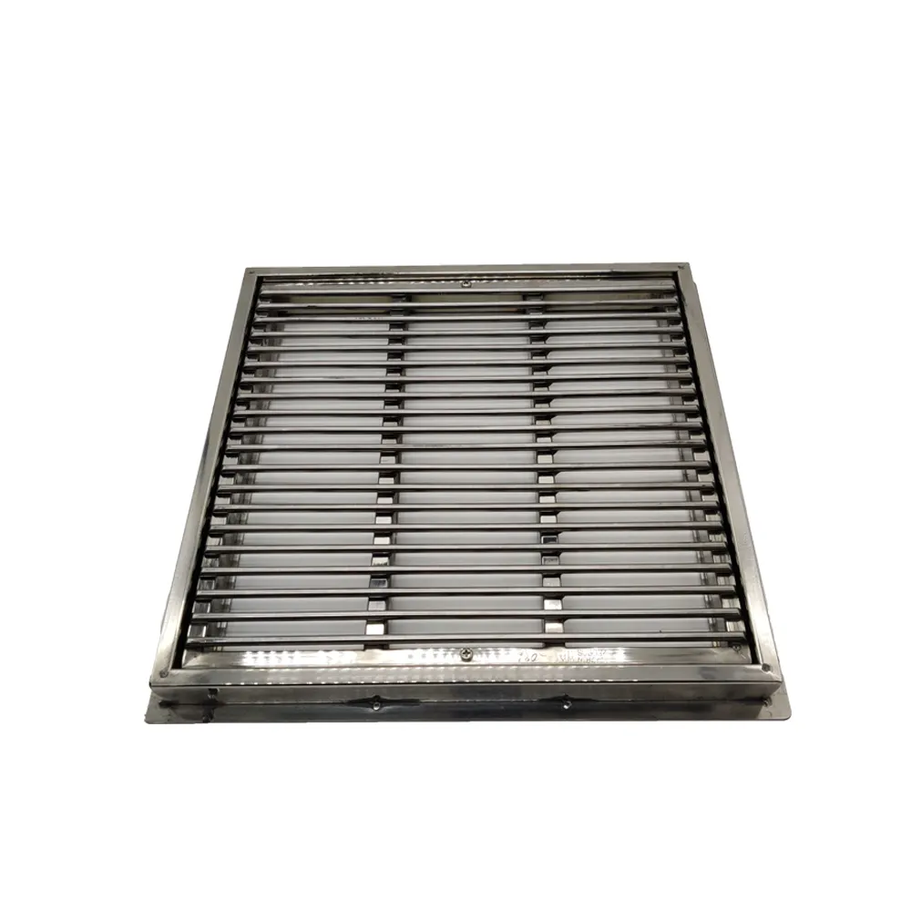 Swimming pool drain cover square stainless steel main drainage safe and anti suction suitable for indoor and outdoor swimming