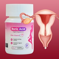 Supositorios Vaginales de Ácido Bórico Sin Azúcar de Alta Calidad Chinaherbs Wholesale Yoni Pops, Sin Aditivos, Supositorios de Ácido Bórico Eficaces
