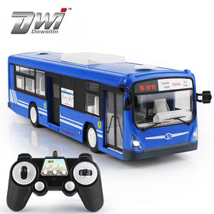Dwi Dowellin <strong>Remote</strong> <strong>Control</strong> Electric City <strong>Bus</strong> 2.4Ghz Brake &amp; Speaker Function Rc <strong>Bus</strong> Car with Open Door for Kids - Product Image 1