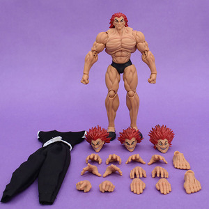 Figurine d'action <span class=keywords><strong>Hanma</strong></span> Yuujiro de l'<span class=keywords><strong>anime</strong></span> japonais <span class=keywords><strong>Baki</strong></span>, modèle de jouet - Product Image 2