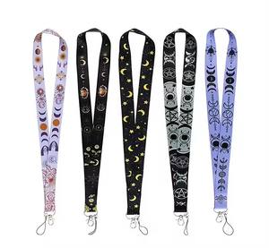 Fabricante de Lanyards Promocionales Baratos Personalizados con Impresión, Correas de Cuello de Poliéster, Lanyards de Sublimación con Llavero y Logotipo - Product Image 3