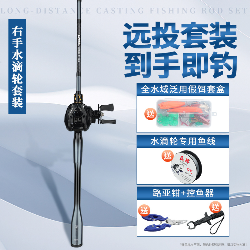 Gun grip with right-hand teardrop wheel set (deluxe version)