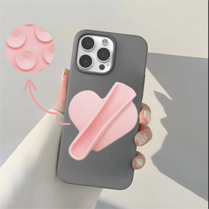 Silicone Suction Cup Lip Gloss Holder Phone Case for Most Phone Lipstick Lip Balm Holder Phone Case Valentine's Gift to Lover - Product Image 4